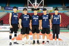 [JB포토화보] KBL 스쿨리그 지역예선, 문산제일고와 청라달튼국제학교의 경기