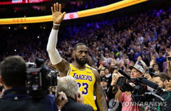 [기록] '코비 넘었다' 르브론 제임스, NBA 통산 득점 3위 등극