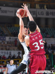 [JB화보] 창원 LG, 전주 KCC에 69-68로 역전승