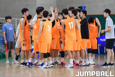 [JB포토] 전자랜드 선수단 전자랜드 화이팅