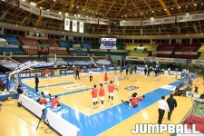 [JB포토] 무관중 경기로 진행되는 KCC-SK 군산 중립경기