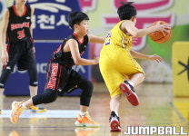 [JB포토화보] 제20회 전국초등학교농구대회 남초부 예선 첫 날 은어송초교와 송정초교의 경기 화보