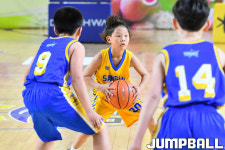 [JB화보] 제20회 전국초등학교 농구대회, 남초부 8강 상주 상산초교와 대전 은어송초교의 경기화보