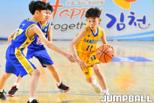 [JB화보] 제20회 전국초등학교 농구대회, 남초부 8강 상주 상산초교와 대전 은어송초교의 경기화보