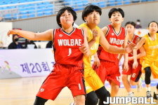 [JB화보] 제20회 전국초등학교 농구대회, 여초부 4강 서울 선일초교와 대구 월배초교의 경기화보