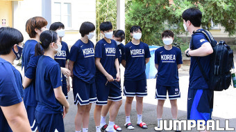 [JB포토] U19 여자농구월드컵, 박수호 감독 '오늘 경기에서 준비한대로 해보자'