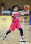제33회 전국남녀초등학교 농구대회 여초부 8강전, 광주 방림초교와 온양 동신초교의 경기 화보
