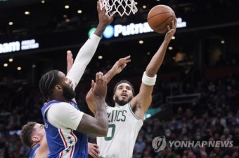 [NBA] ‘26P-16R’ 테이텀이 끝낸 보스턴, 필라델피아 누르고 2연승