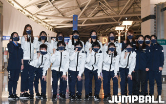 [JB화보] 2022 FIBA 여자농구 월드컵 대표팀 출국 현장 화보