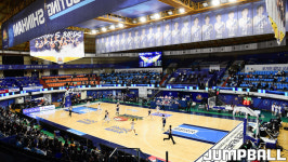 [JB포토] 여자프로농구 플레이오프 2차전이 펼쳐지고 있는 인천 도원체육관