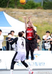 [코리아투어] 3x3 도전에 나선 태양모터스 미녀슈터 양지영
