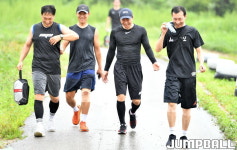 [JB화보] WKBL 심판부, 웰리힐리파크 스키장 로드 조깅