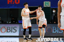 [JB화보] 캐롯 점퍼스,  한국가스공사에 23점차 대승