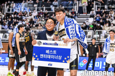 [23올스타] ‘베스트 엔터테이너상 수상’ 최준용 “추억 만들어주셔서 감사하다”