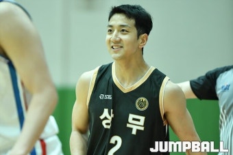[JB포토] D-리그, 상무 허훈 '좋았어'