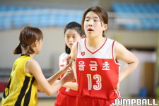 [22초등농구] ‘3G 모두 더블더블’ 율금초 성한나, “1승이라도 해서 기쁘다”