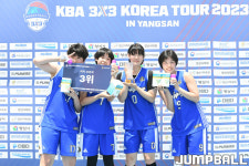[JB화보] KBA 3x3 코리아투어 2023 양산대회 시상식 화보
