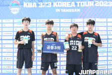[JB화보] KBA 3x3 코리아투어 2023 양산대회 시상식 화보