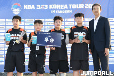 [JB화보] KBA 3x3 코리아투어 2023 양산대회 시상식 화보