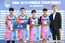 [JB화보] KBA 3x3 코리아투어 2023 양산대회 시상식 화보