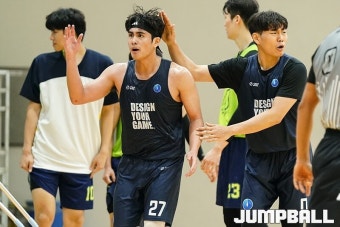 [JB포토] 한국가스공사 비시즌 연습경기 '좋았어, 벨란겔'