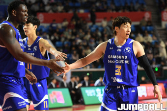 [JB화보] SK, 삼성에 82-75로 승리하며 S-더비 2차전 승리