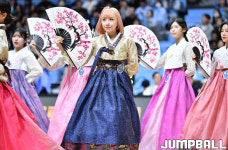 [JB화보] 소노 치어리더, 부채춤 공연