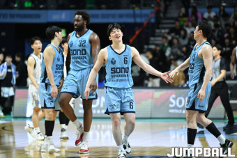 [JB포토]  소노, 95-91로 KT에 승리하며 정규리그 마무리