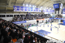 [JB포토] 연세대 신촌캠퍼스 체육관을 찾아 응원하는 관중들