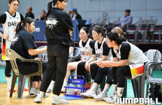 [2024 태백시장배 전국실업농구연맹전] 대구시청, 김천시청에 77-68로 승리