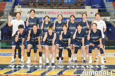 [JB포토] 화이팅 외치는 여자농구대표팀