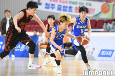 [24회전국초등] 중앙초, 송정초에 65-44로 승리