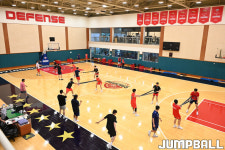 [KBL 비시즌훈련] 용인체육관에서 비시즌 훈련에 집중하는 현대모비스 선수단