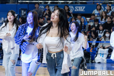 [오늘의 농구장 여신] 한국가스공사 치어리더 공연