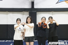 갈매중 1학년 여학생들의 농구 도전기, 구리다산 KCC의 에너지는 더욱 높아지는 중!