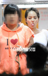 이마 드러낸 유진, 새 컷트머리 눈길…여름이라 시원하게