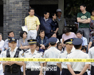 경복궁에서 시청 앞까지 눈물바다 이룬 노란물결