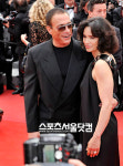 [cannes 포토] 장 클로드 반담 "액션스타의 올블랙 패션"