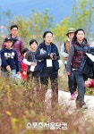 [포토]에코라이프 캠핑, 신선한 공기 맞으며 합강정 트레킹