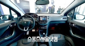 [SS포토]푸조208 세련되고 넓어진 내부