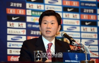 정몽규 신임 축구협회장 