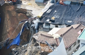 서희건설, 4000 공사현장 폭삭…추가 붕괴 우려