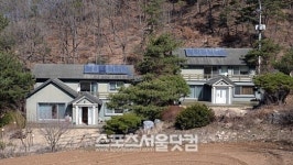 [SS포토]적막감 감도는 성접대 의혹 원주 별장