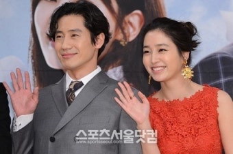 [SS포토]신하균-이민정, '비밀연애 기대하세요~'