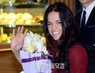 [SS포토]할리우드 배우 미셀 로드리게즈 첫 방한