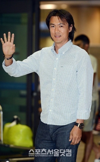 [SS포토]귀국인사 하는 홍명보 축구국가대표팀 신임감독