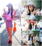 [SS포토]색으로 물든 컬러 미 라드 참석한 클라라