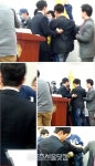 [SS현장] PC방 업주, 중독법 공청회 현장 난입…게임이 마약이라니!