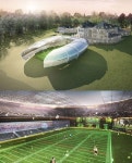 300억 짜리 뒷마당, 미식축구부터 야구까지 다목적