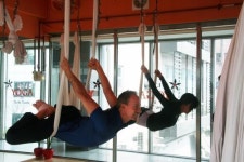 플라잉요가 앤티그래비티요가 창시자 크리스토퍼 해리슨 내한 강연 진행